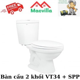 BÀN CẦU HAI KHỐI VIGLACERA VT34 + SPP