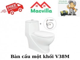 BÀN CẦU MỘT KHỐI VIGLACERA V38M