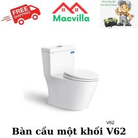 BỒN CẦU MỘT KHỐI VIGLACERA V62