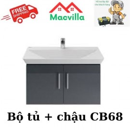 BỘ TỦ + CHẬU VIGLACERA CB-68