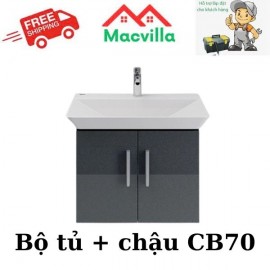 BỘ TỦ + CHẬU VIGLACERA CB-70