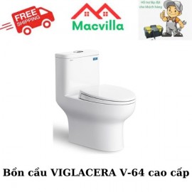 BỒN CẦU MỘT KHỐI VIGLACERA V-64