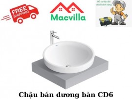 CHẬU BÁN DƯƠNG BÀN VIGLACERA CD-6