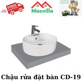 CHẬU RỬA ĐẶT BÀN VIGLACERA CD-19