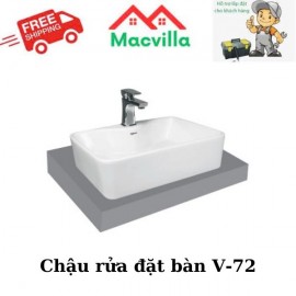 CHẬU RỬA ĐẶT BÀN V-72