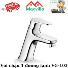 VÒI CHẬU 1 ĐƯỜNG LẠNH VIGLACERA VG-103