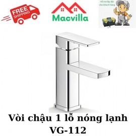 VÒI CHẬU 1 LỖ NÓNG LẠNH VIGLACERA VG-112