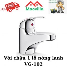 VÒI CHẬU 1 LỖ NÓNG LẠNH VG-102