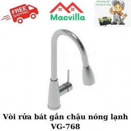 VÒI RỬA BÁT GẮN CHẬU NÓNG LẠNH VIGLACERA VG-768